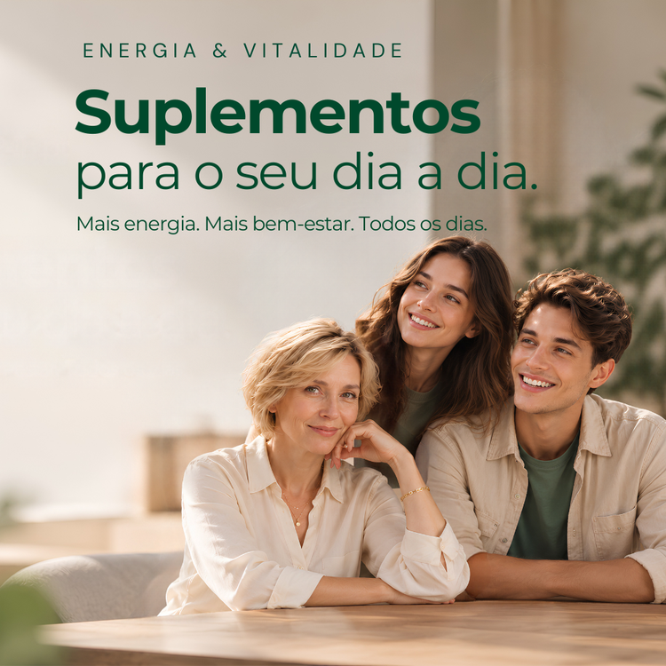 Suplementos - Energia e Vitalidade