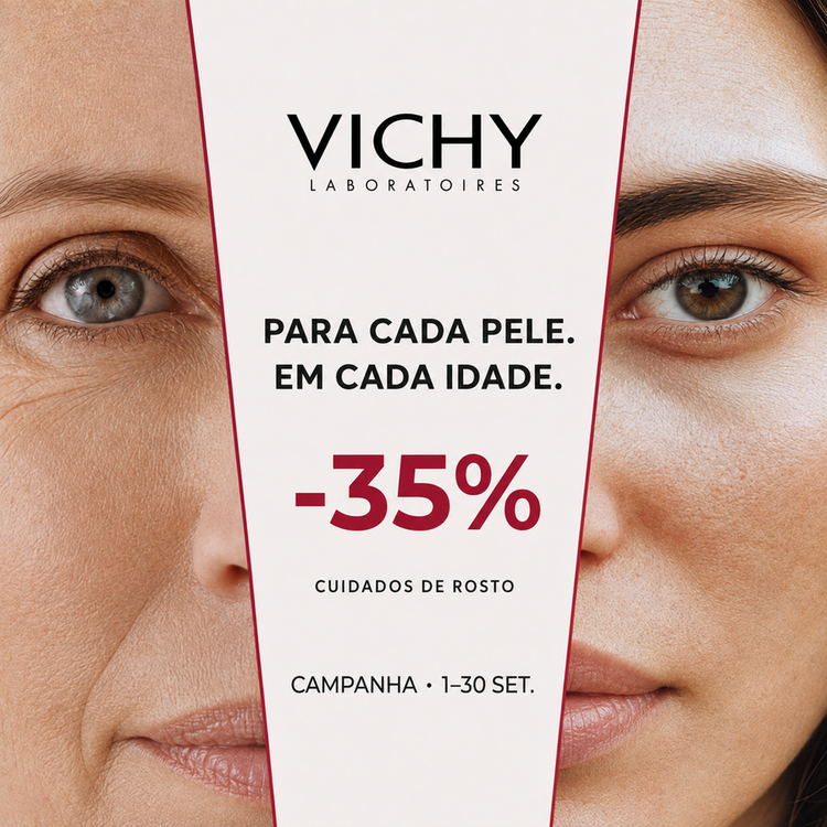 Vichy -35% em Cuidados de Rosto