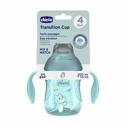 Chicco COPO DE TRANSICAO 4M AZUL CHICCO