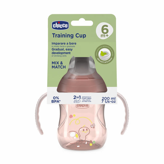 Chicco COPO DE APRENDIZAGEM 6M ROSA CHICCO