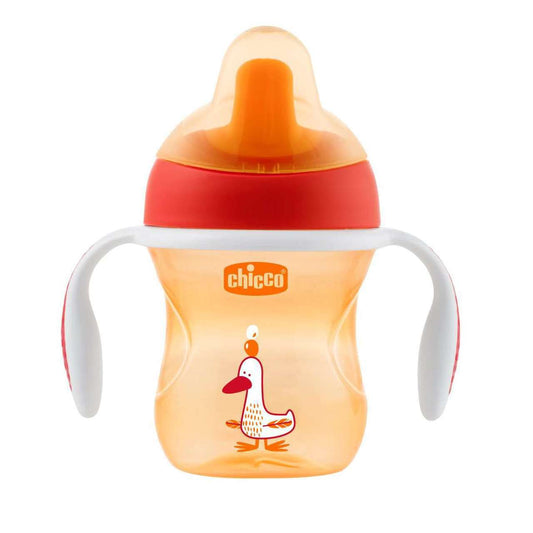 Chicco Copo de Aprendizagem 6m+ Neutro laranja
