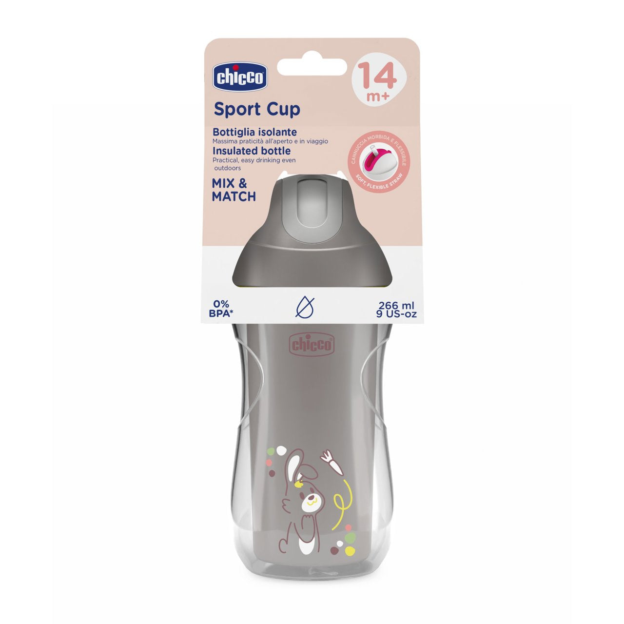 Chicco COPO TERMICO 14M CINZA CHICCO