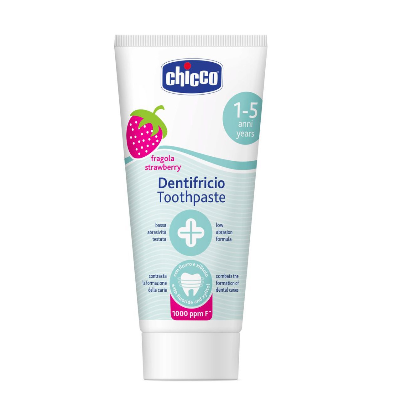 Chicco Dentífrico Chicco de morango 12m+