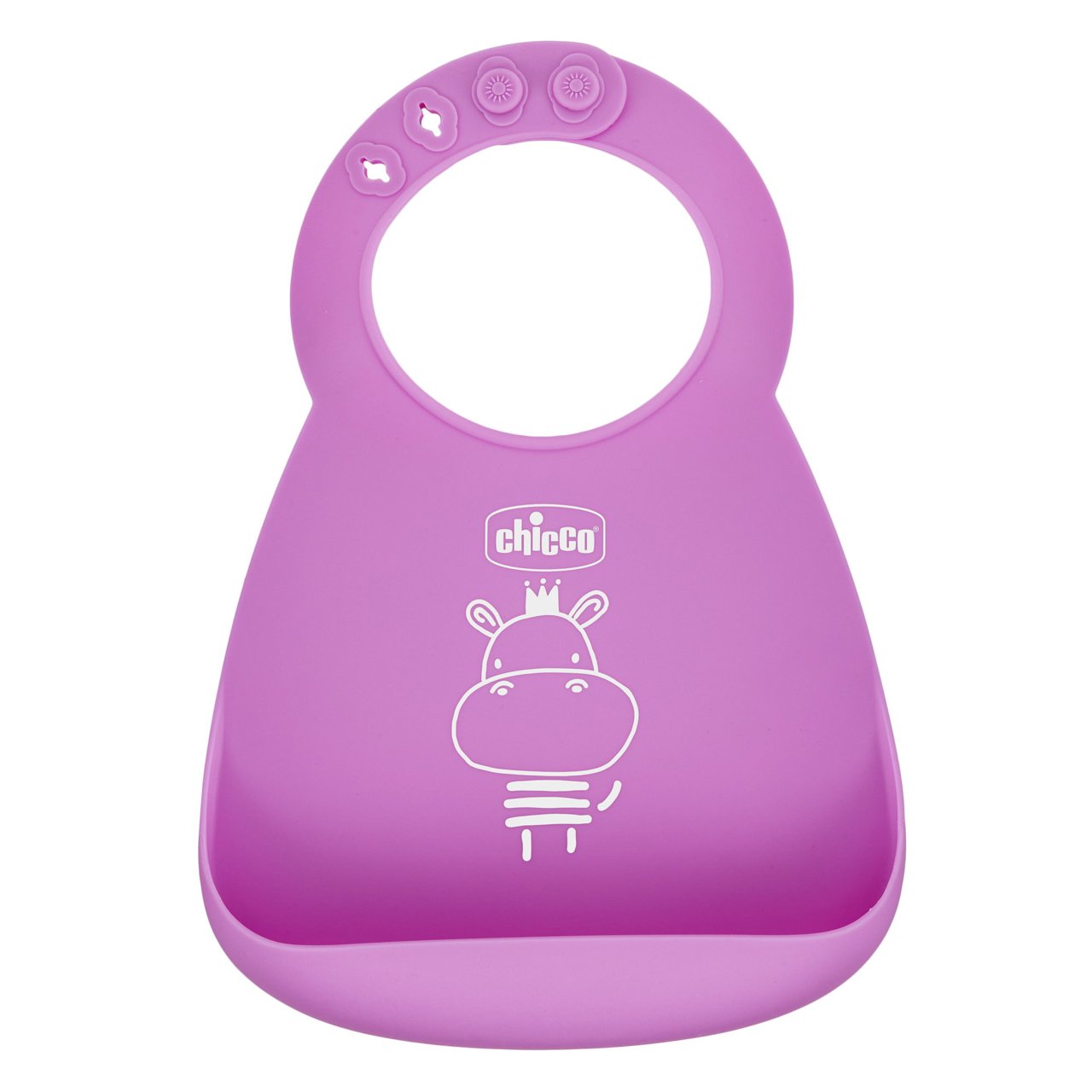 Chicco BABETE DE SILICONE ROSA 6M+
