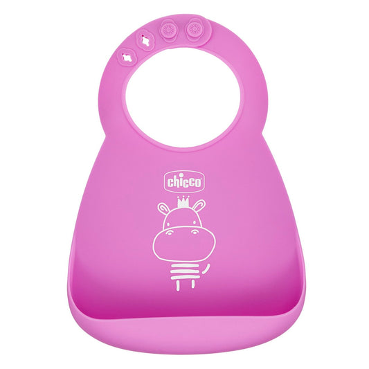 Chicco BABETE DE SILICONE ROSA 6M+