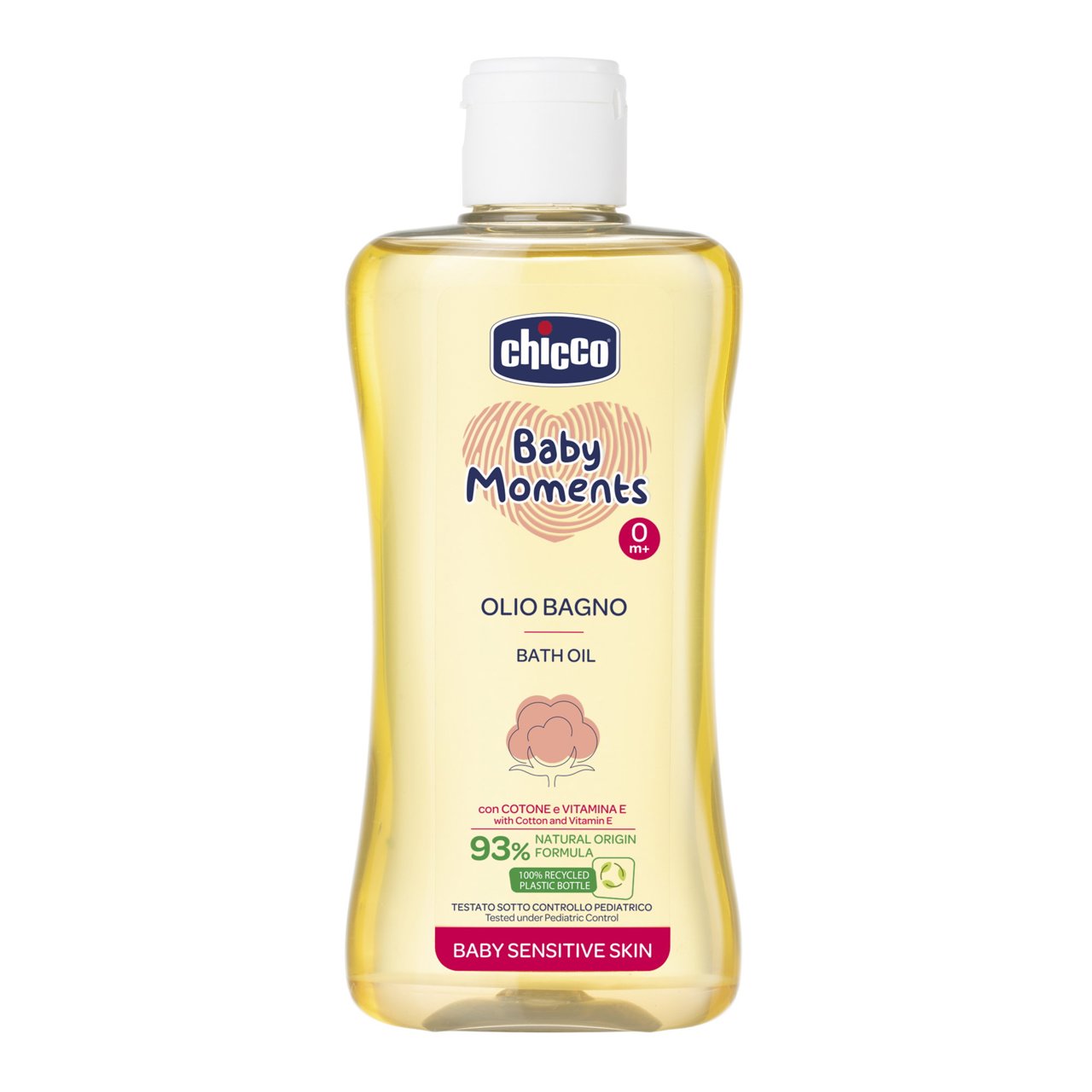 Chicco OLEO DE BANHO PELE SENSIVEL 200ML