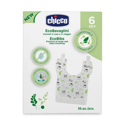 Chicco Babete Compostável 36 pçs. 36M+