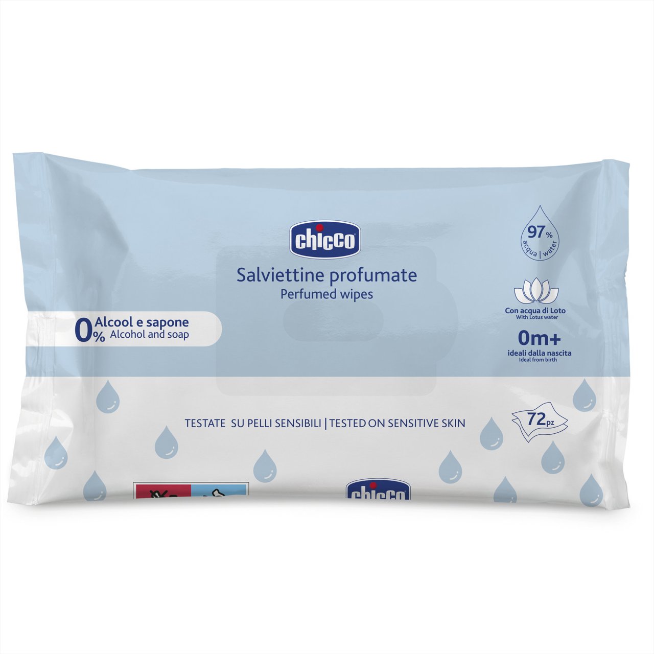 Chicco NOVAS TOALHITAS 72UNID PERFUMADAS