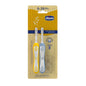 Chicco PACK 2 ESCOVAS 1OS DENTES AZUL-MUST 6-36M