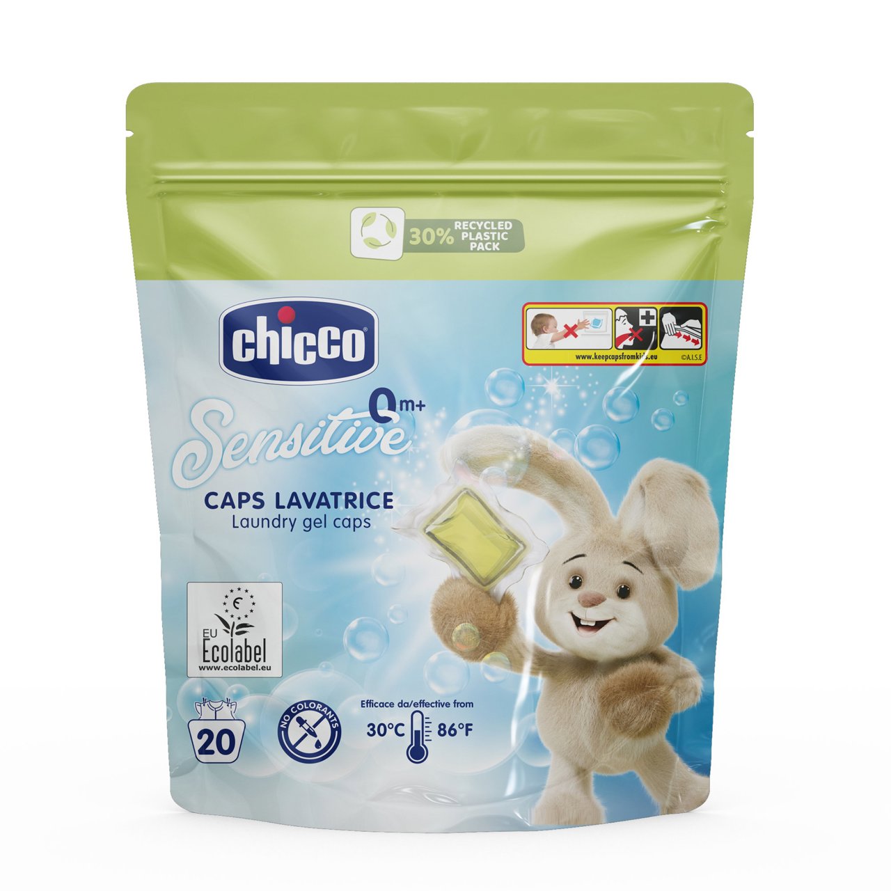 Chicco NOVO DETERGENTE EM CAPSULAS 20 UNIDADES
