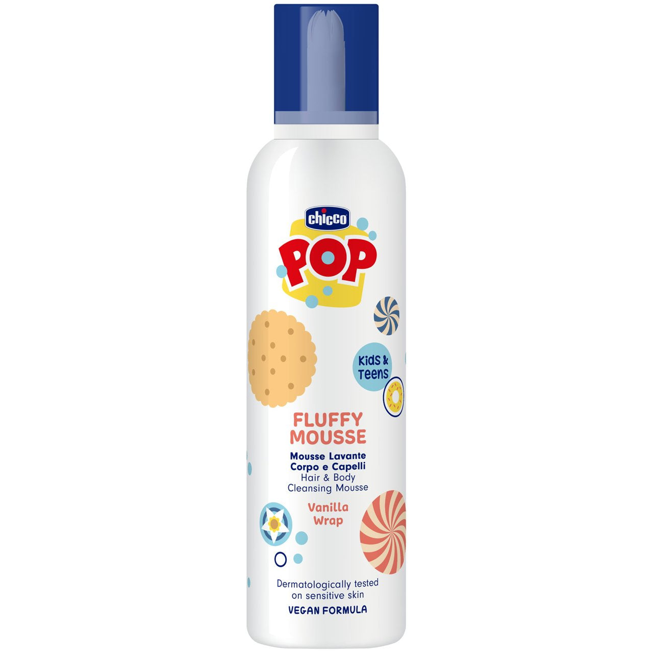 Chicco 2 EM 1 ESPUMA DE BANHO BAUNILHA 200ML