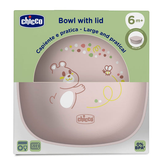 Chicco TIGELA COM TAMPA 6M ROSA CHICCO