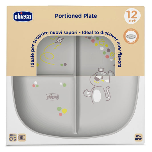 Chicco PRATO COM DIVISORIAS 18M CINZA CHICCO