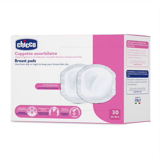 Chicco Discos absorventes anti-bacterianos 30 pçs
