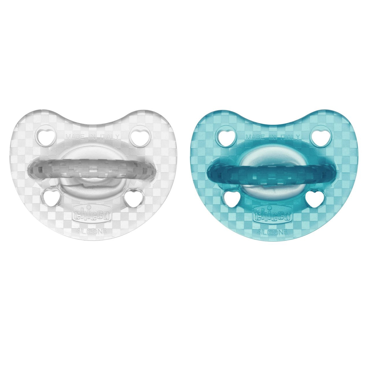 Chicco CHUPETA PHYSIOFORMA LUXE 6-16 2PCS AZUL-CINZA
