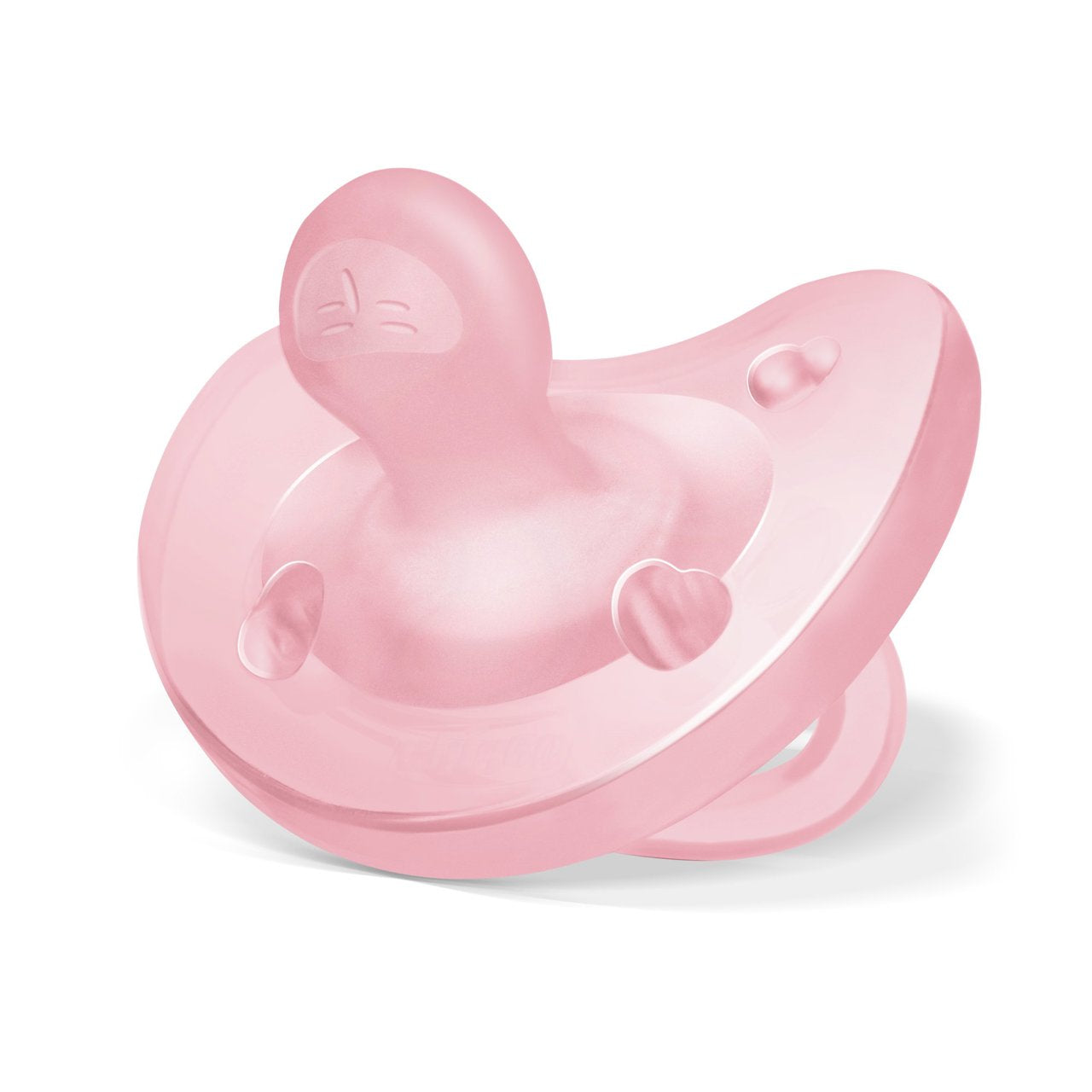 Chicco Chupeta Physio Soft silicone rosa nova 6-16m - 2 pçs