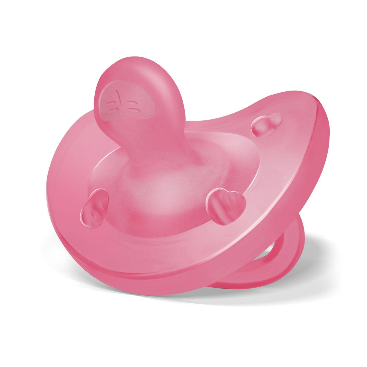 Chicco Chupeta Physio Soft Sil rosa novo 16-36M 1pç