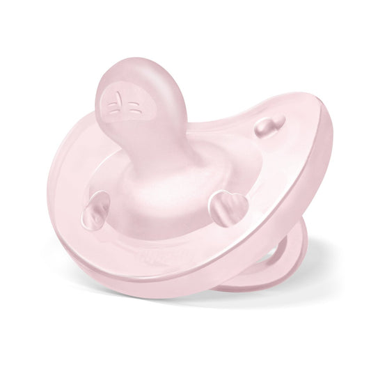 Chicco Chupeta Physio Soft Sil rosa 2-6M 1pç