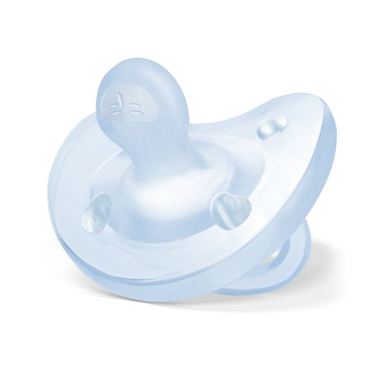 Chicco Chupeta Physio Soft Sil azul 2-6M 1pç