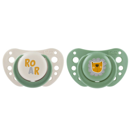 Chicco CHUPETAS PHYSIO AIR VERDE SIL 2-6M 2 PCS