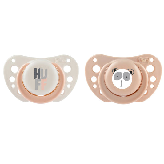 Chicco CHUPETAS PHYSIO AIR ROSA SIL. 2-6M 2 PCS