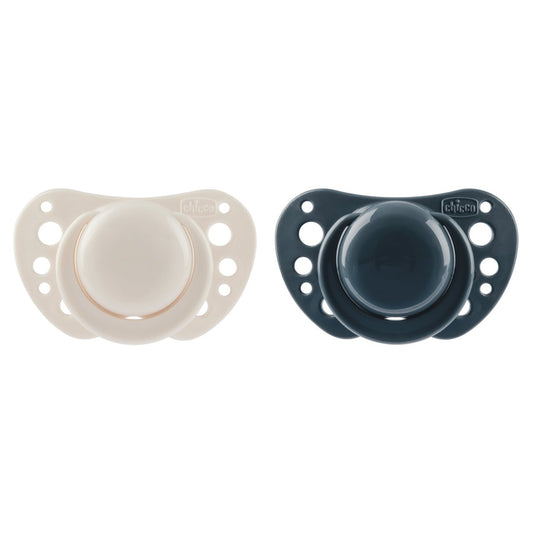 Chicco CHUPETAS PHYSIO AIR AZUL SIL 6-16M 2 PCS