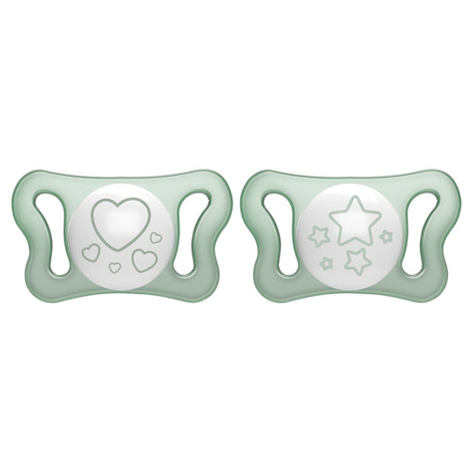 Chicco Chupeta Physio Micrò Azul SIL 0-2M 2un