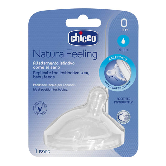 Chicco Tetina NaturalFeeling 1 fluxo normal 0m+