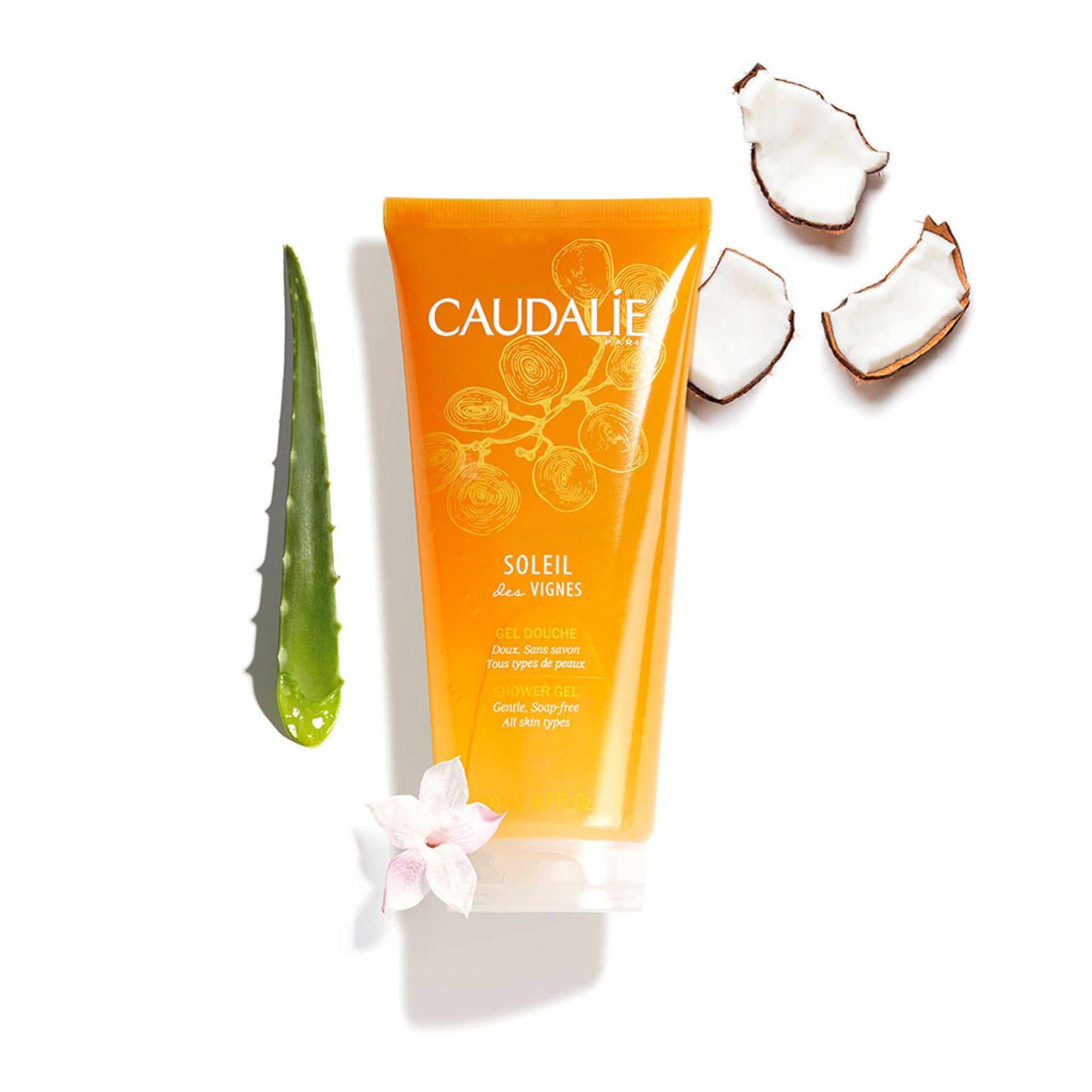 Caudalie Gel Duche Soleil des Vignes - 200ml.