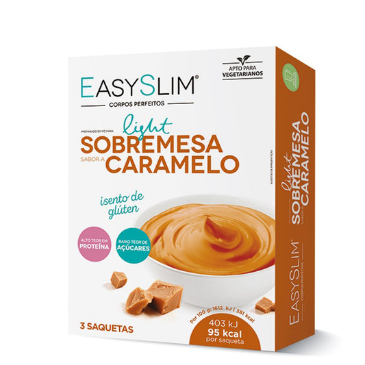 Farmodiética Easyslim Sobremes Caramelo Saq 25g x3