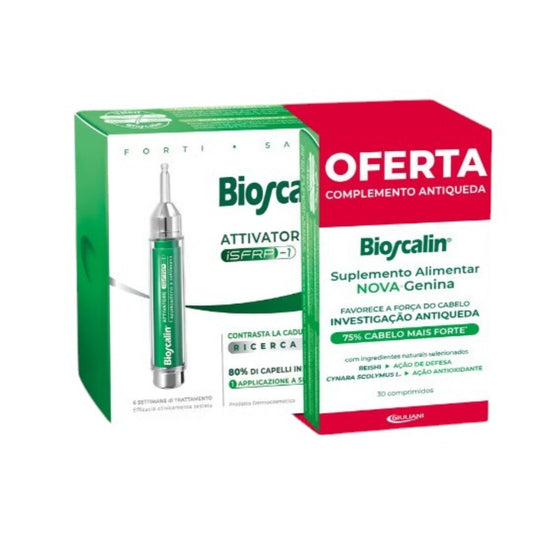 Bioscalin TRICOAGE 50+ PACK 2=3
SUPLEMENTO ALIMENTAR  ANTIQUEDA TRICOAGE50+