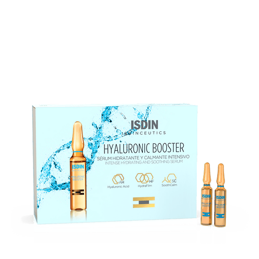ISDIN Isdinceutics Hyaluronic Booster Ampolas 10UX2ML 20ML - Sérum hidratante e calmante intensivo