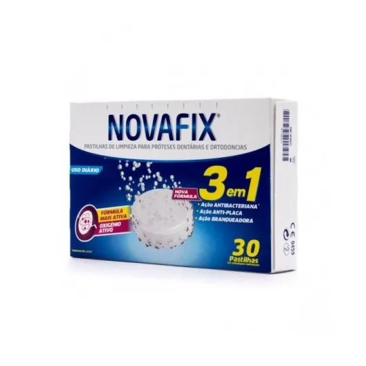 Urgo NOVAFIX - Pastilhas Limpeza 3 em1 (30 pastilhas)