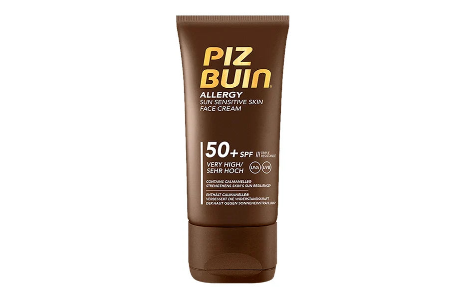 Kenvue PIZ BUIN® Allergy Creme Facial Pele Sensível ao Sol FPS 50+ Proteção Muito Elevada