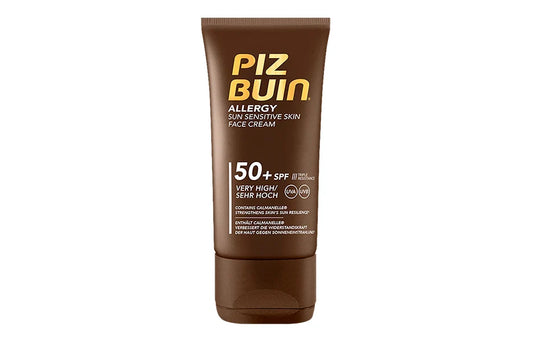 Kenvue PIZ BUIN® Allergy Creme Facial Pele Sensível ao Sol FPS 50+ Proteção Muito Elevada