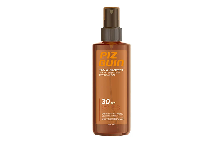 Kenvue PIZ BUIN® Tan & Protect Óleo em Spray Intensificador do Bronzeado FPS 30 Proteção Elevada
