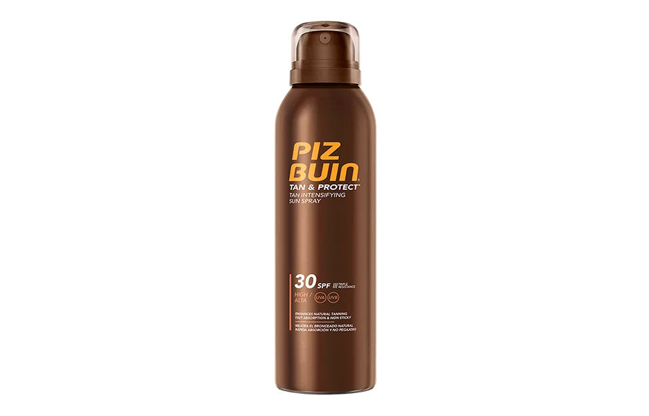 Kenvue PIZ BUIN® Tan & Protect Spray Solar Intensificador do Bronzeado FPS 30 Proteção Elevada