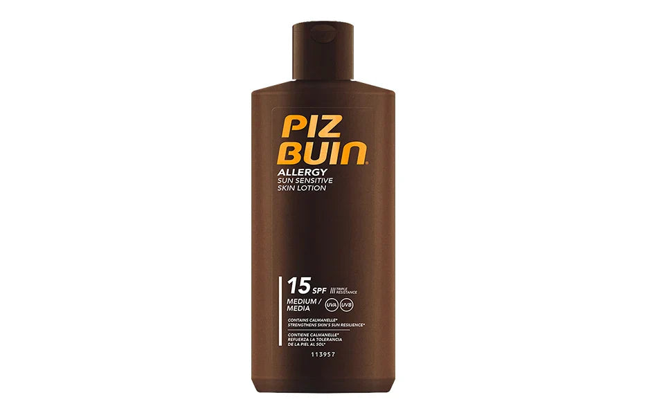 Kenvue PIZ BUIN® Allergy Loção Pele Sensível ao Sol FPS 15 Proteção Média