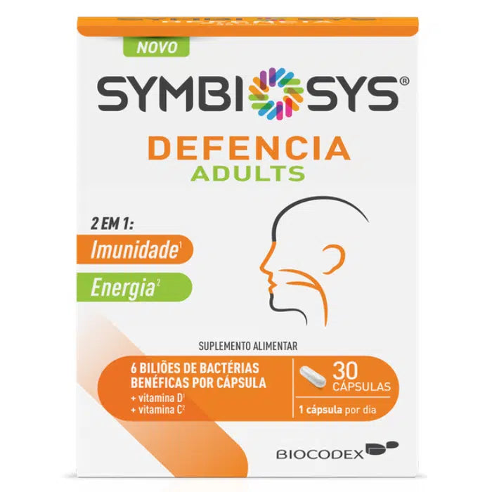 Biocodex Symbiosys Defencia Adultos x30 Cápsulas