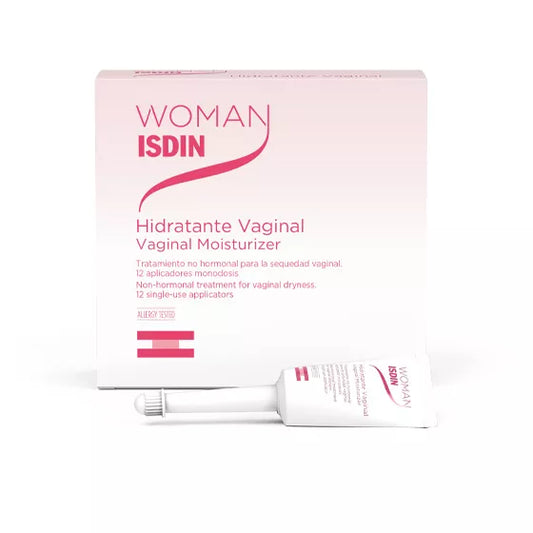ISDIN Woman Hidratante Vaginal 12U - Hidratação imediata e prolongada da zona vaginal