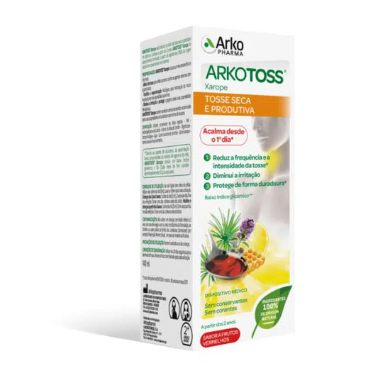 Arkopharma ARKOTOS TOSSE XAROP FRUTOS VERM 140ML