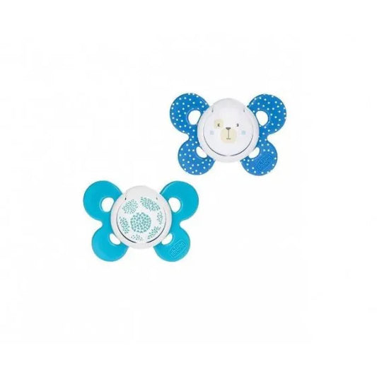 Chicco Chupeta Physio Comfort boy silicone  6-16m - 2 pçs