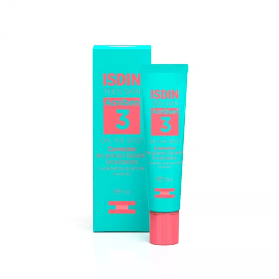 ISDIN Acniben ON THE SPOT 15ML - Gel corretor transparente de borbulhas faciais localizadas