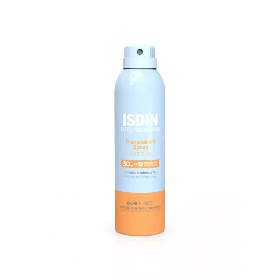 ISDIN Fotoprotector Transparent Spray WET SKIN SPF30 250ML - Protetor solar corporal