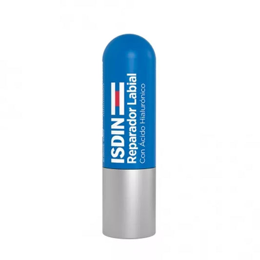 ISDIN Reparador Labial Stick 4g - Reparador Labial em stick com ácido hialurónico que protege e repara os lábios.