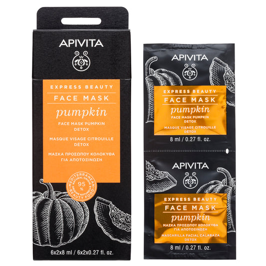 APIVITA EXPRESS BEAUTY MÁSCARA DETOX DE ABÓBORA