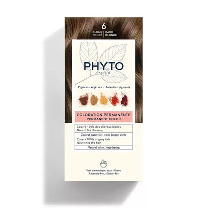 Phyto Kit Coloração Permanente 6 Louro Escuro