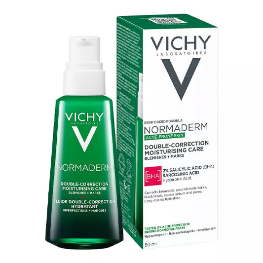 Vichy Laboratoires NORMADERM CUIDADO DIÁRIO DUPLA CORREÇÃO 50ML