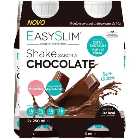 Farmodiética Easyslim Shake Chocolate Sol Or 250ml x2