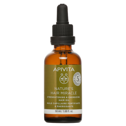 Apivita ÓLEO CAPILAR FORTIFICANTE & ENERGIZANTE - NATURE'S HAIR MIRACLE